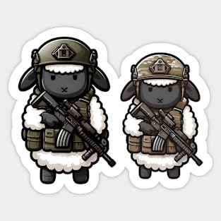 Tactical Sheep Sticker